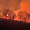 Se reactivan los  incendios de Caín  de Valdeón  y Porto