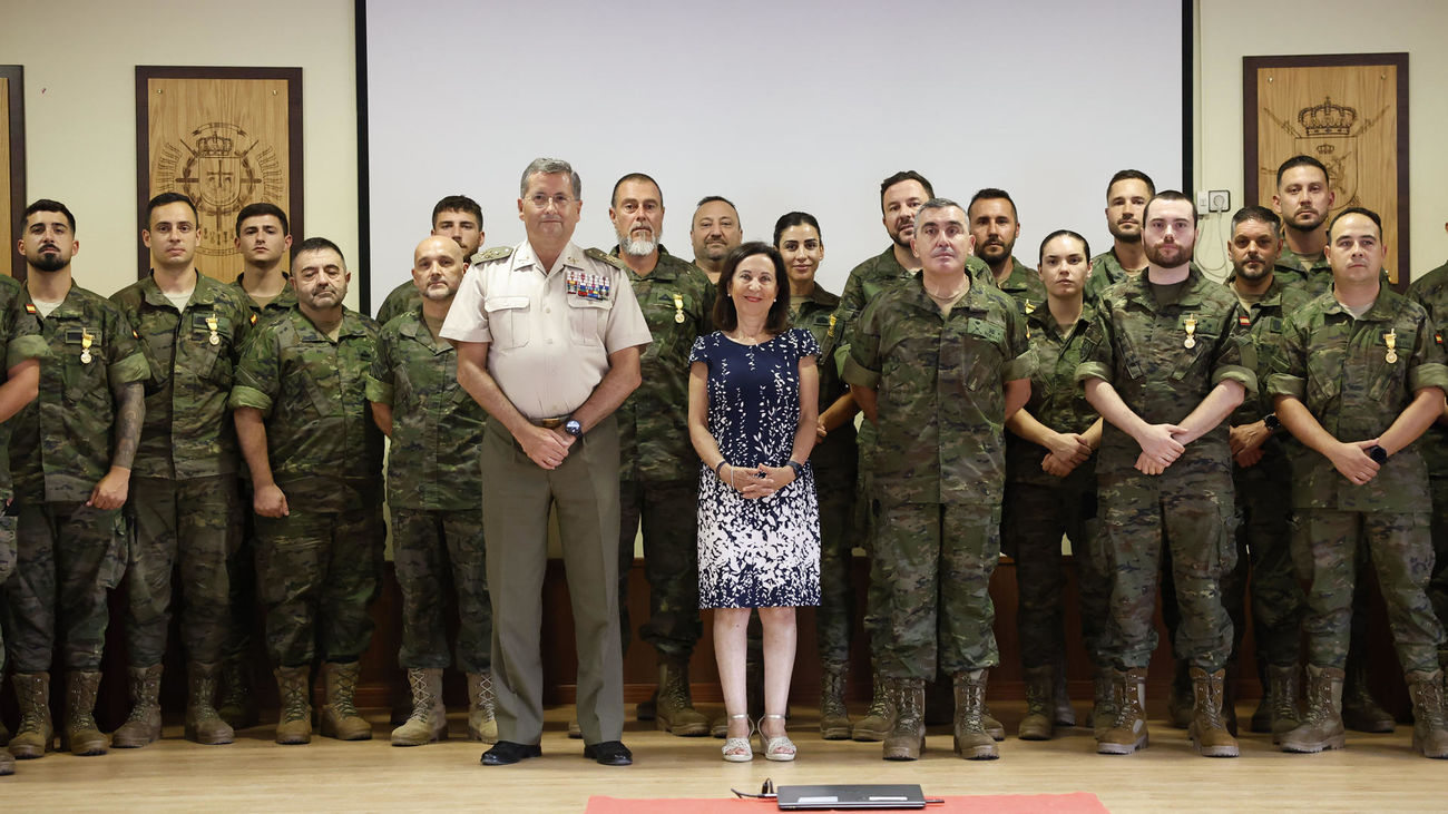 La Brigada 'Guadarrama' XII, condecorada por su trabajo tras la dana de Valencia