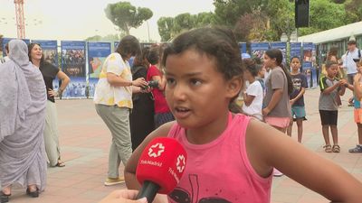 Madrid despide hasta el año que viene a los 57 niños saharauis que han pasado aquí el verano