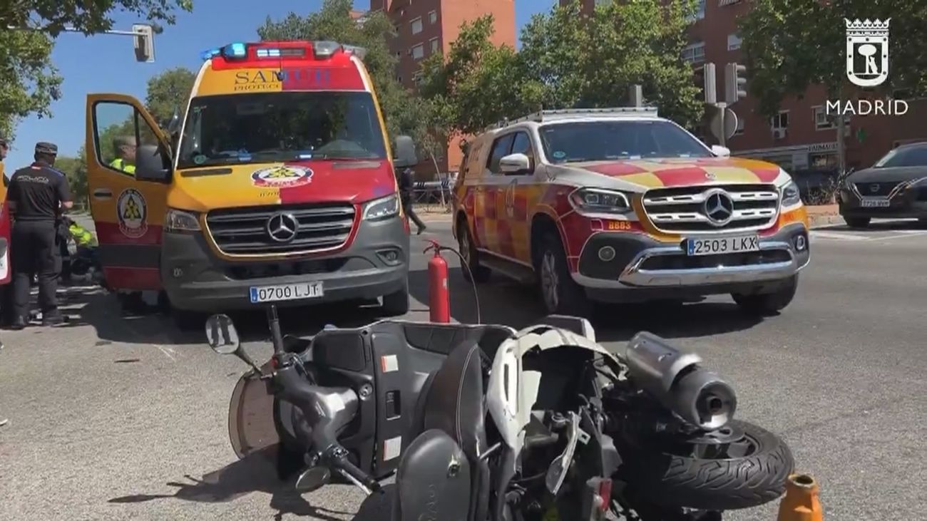 Semana trágica para los motoristas en Madrid con 5 fallecidos en las carreteras