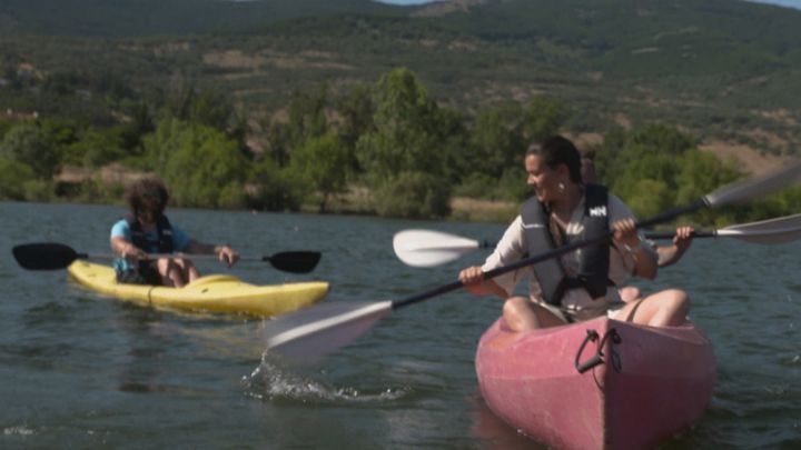 La 'Potra Salvaje', en kayak / TELEMADRID