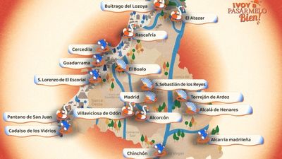 El mapa de la diversión de la Comunidad de Madrid
