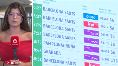Restablecida la circulación de la alta velocidad entre Madrid y Barcelona tras su interrupción por un incendio en Guadalajara