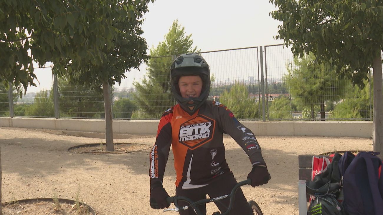 Aritz González, el pequeño madrileño de 9 años campeón del mundo en Pumptrack