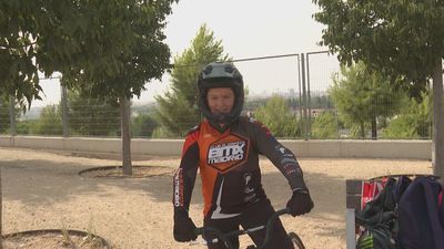 Aritz González, el pequeño madrileño de 9 años campeón del mundo en Pumptrack