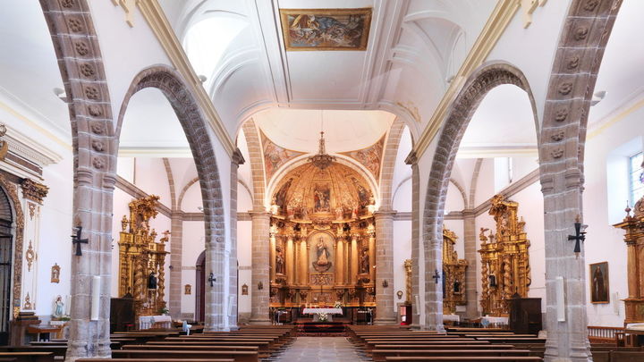 Interior de la iglesia parroquial de Nuestra Señora de la Asunción de Navalcarnero / COMUNIDAD DE MADRID