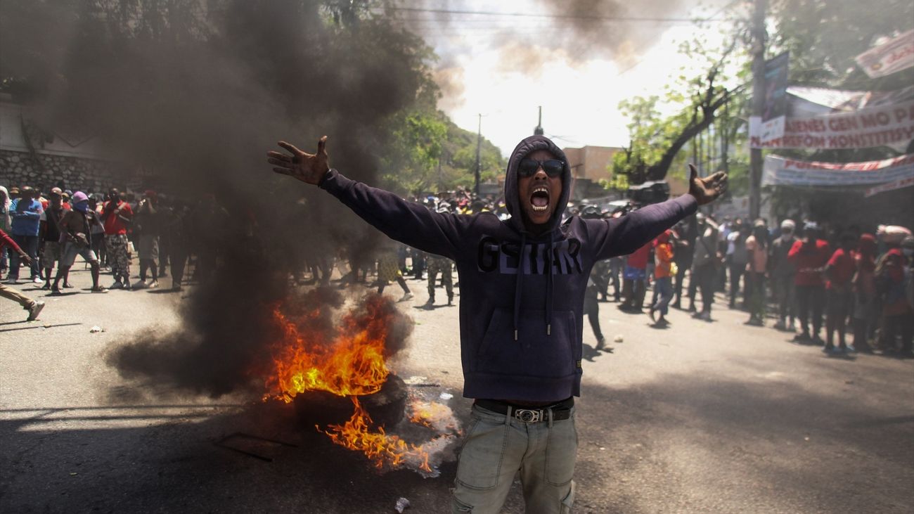 Protestas en Puerto Príncipe ante el aumento de la violencia de las pandillas