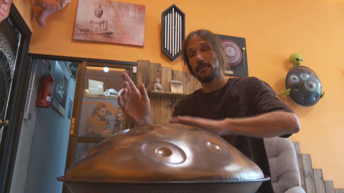 El santuario del handpan madrileño se esconde en Fuenlabrada