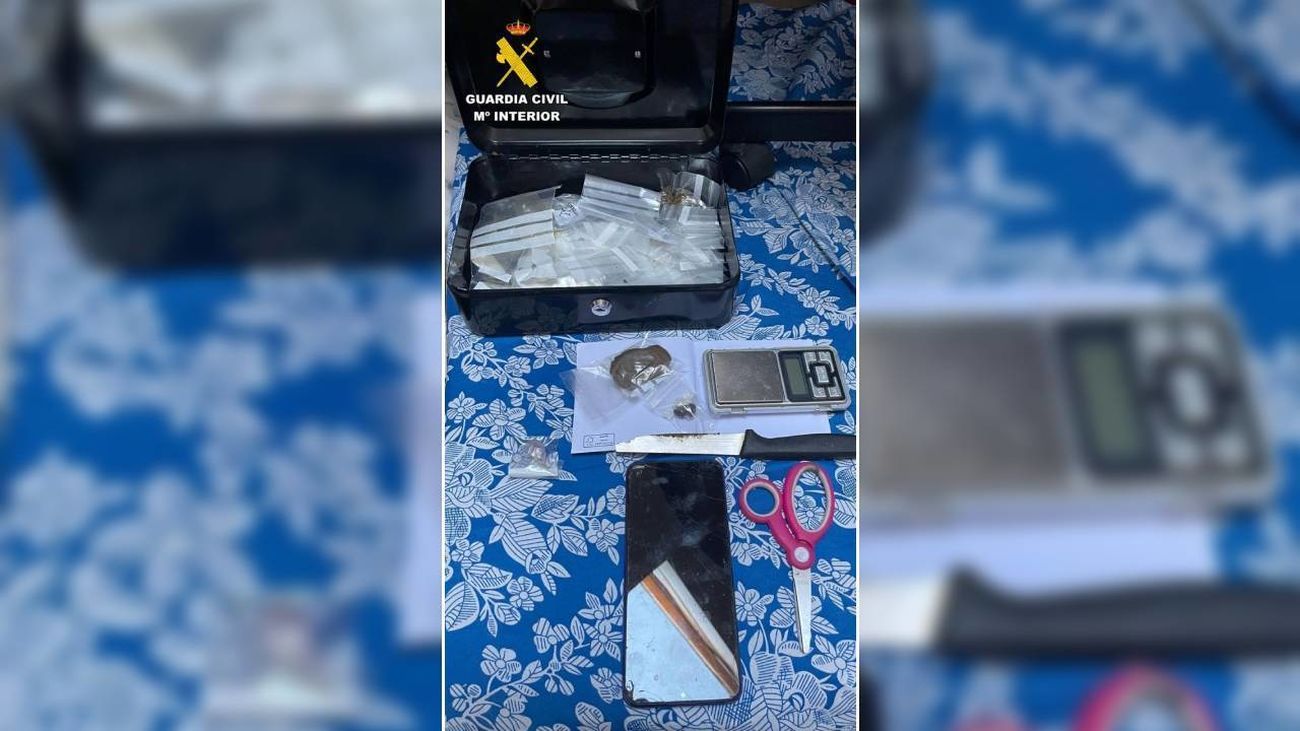 Desmantelado un punto de venta de droga en Colmenar Viejo: hay dos personas detenidas