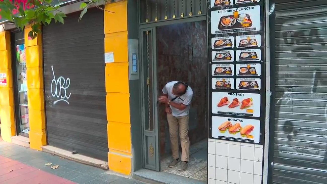 Roban una cafetería en Delicias forzando la puerta del portal contiguo: fue una vecina la que dio la voz de alarma