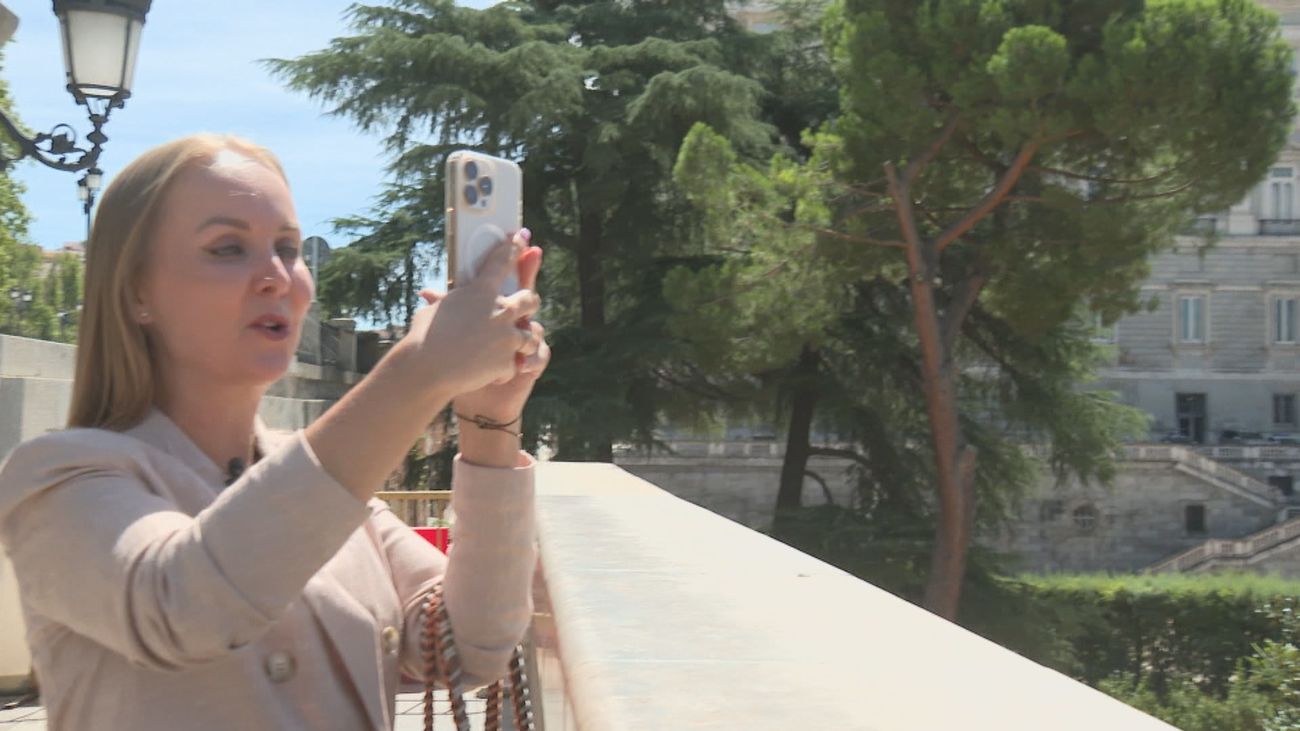 Olga, la influencer que 'vende' Madrid a los rusos