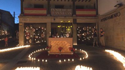 'La Noche de las velas', en Navalagamella