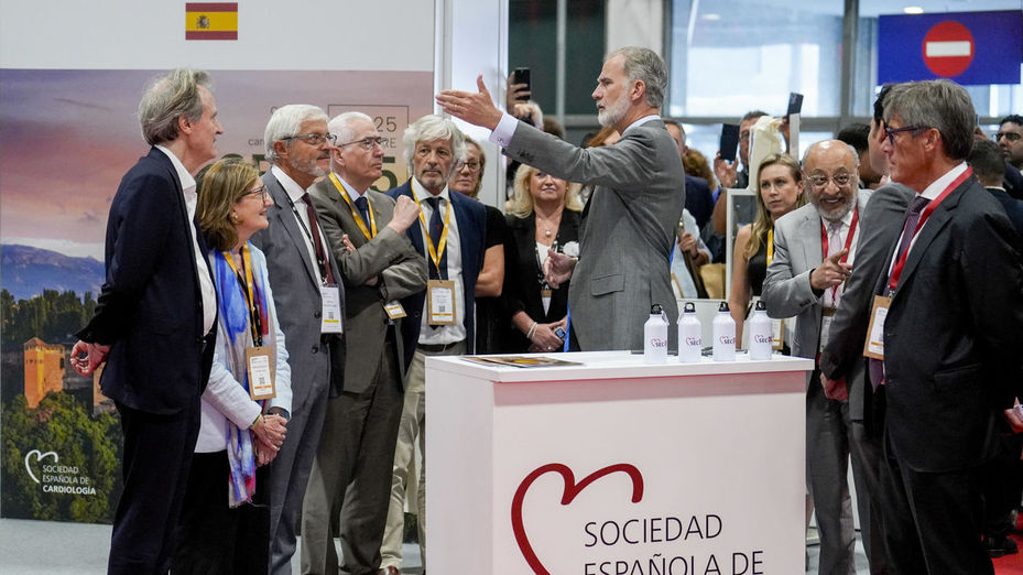 Felipe VI, "orgulloso" del sistema sanitario español desde el Congreso nacional de Cardiología celebrado en IFEMA
