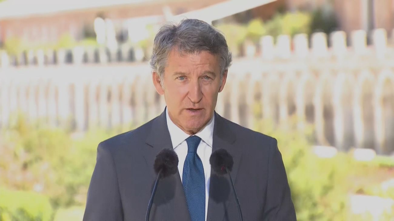 Feijóo: "No puede seguir gobernando quien debe más silencio al 'sólido' Ábalos y al 'decente' Cerdán que explicaciones a la gente"