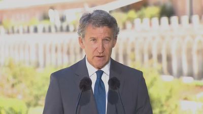 Feijóo: "No puede seguir gobernando quien debe más silencio al 'sólido' Ábalos y al 'decente' Cerdán que explicaciones a la gente"