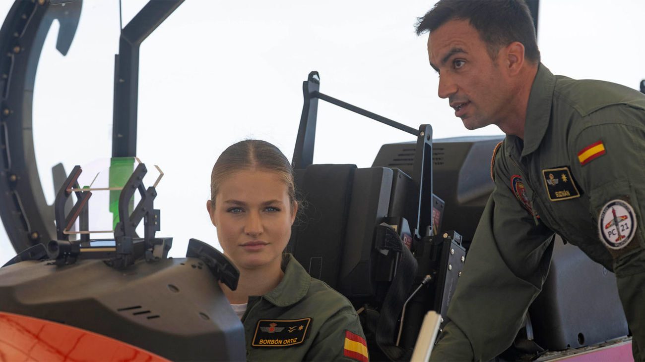 La Princesa Leonor ingresa en la Academia General del Aire para convertirse en piloto