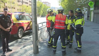 Se investigan las causas del incendio en un parking que ha calcinado 6 vehículos en la Avenida del Mediterráneo