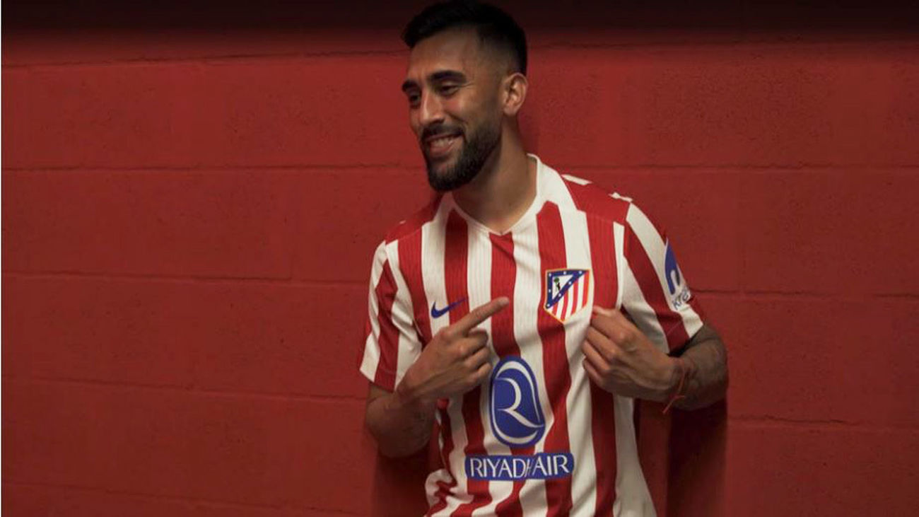 Nico González: "Me moría de ganas por estar en el Atlético"