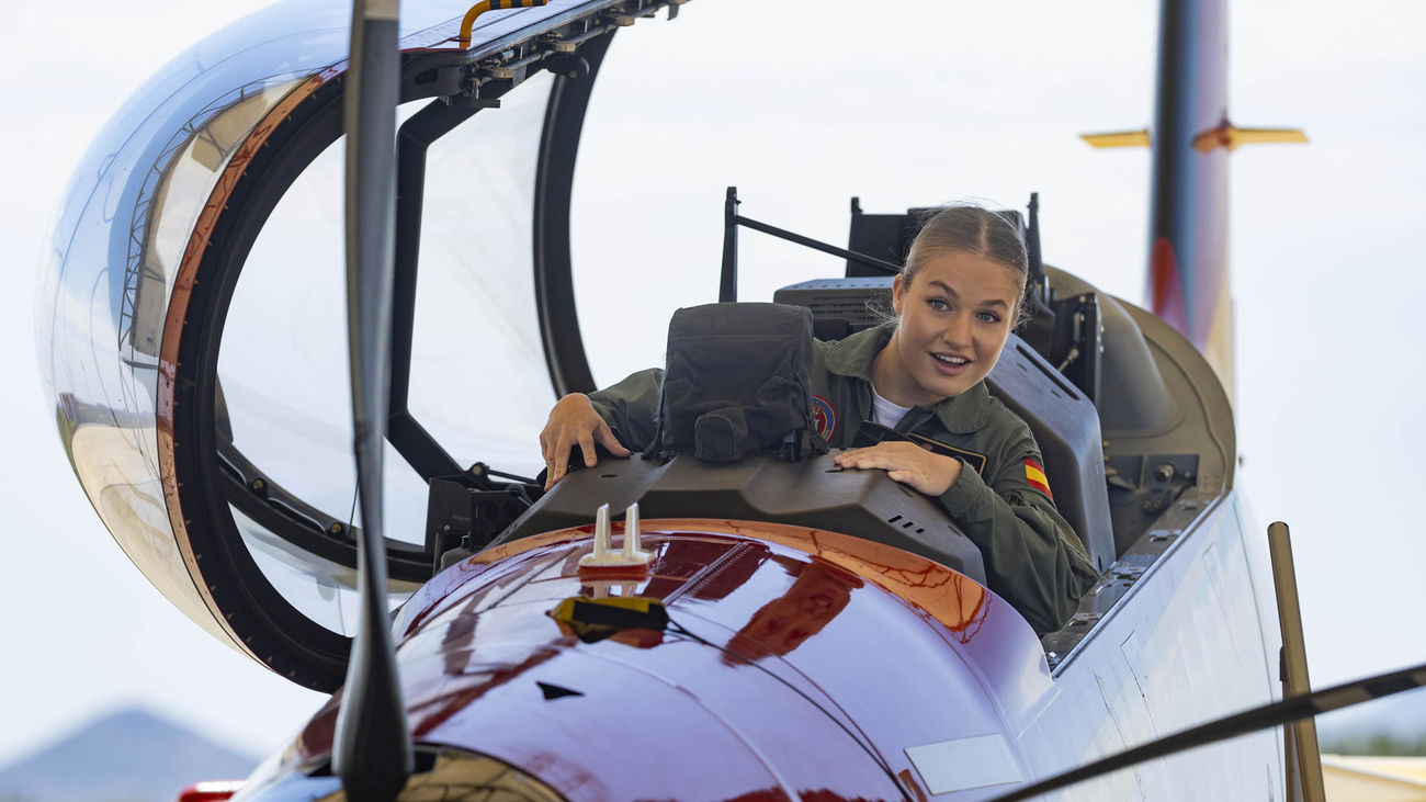 Así es el avión Pilatus PC-21 en el que aprenderá a pilotar la princesa Leonor