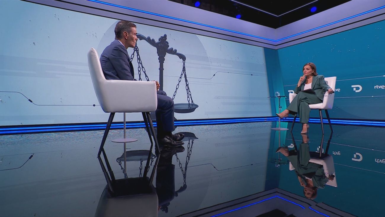 Las críticas de Pedro Sánchez a los jueces en TVE, a debate