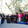 Madrid homenajea a los 'héroes' de Almacenes Arias y a los bomberos que combatieron los incendios este verano
