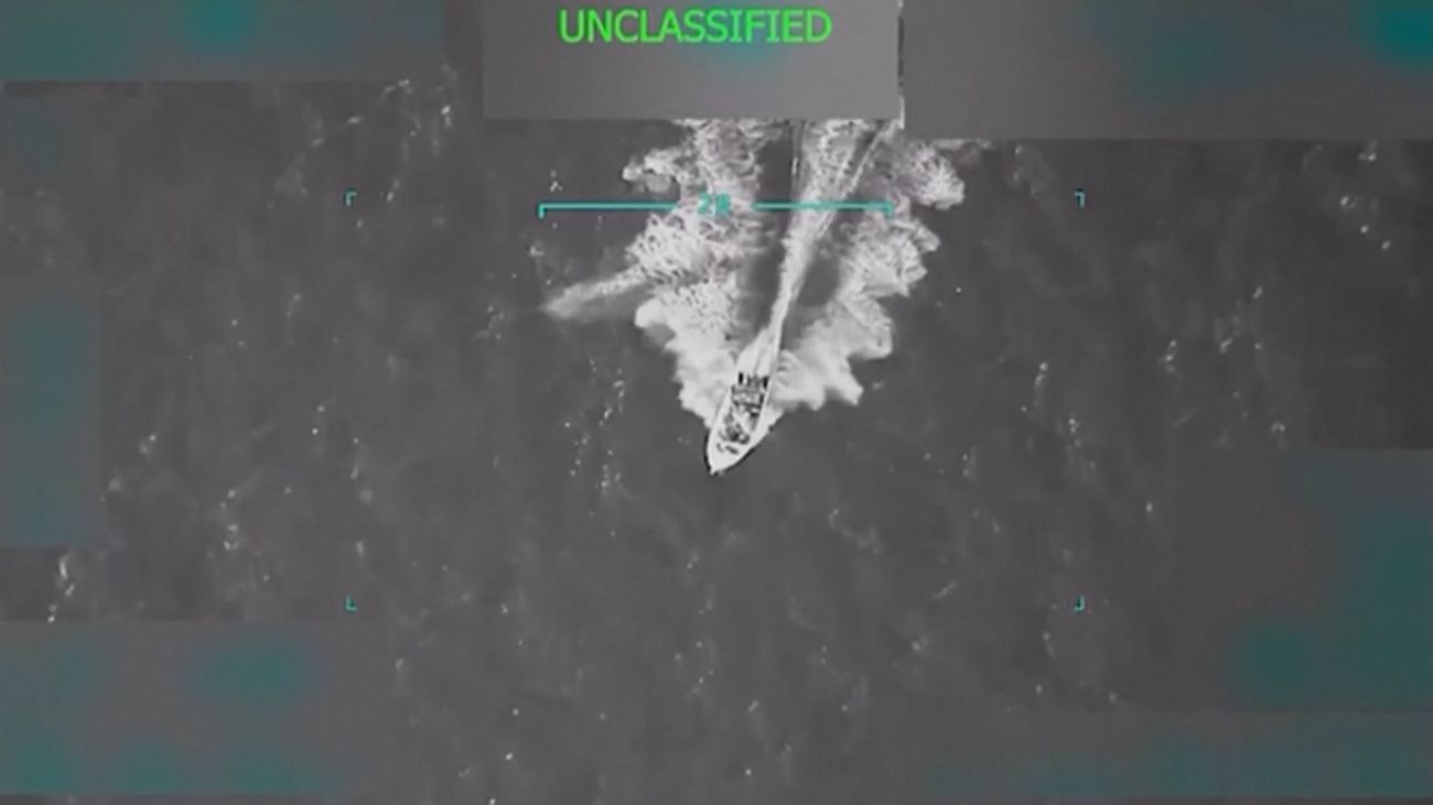 Trump confirma un ataque en aguas del Caribe contra un buque cargado con drogas procedente de Venezuela