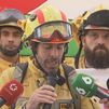 Brigadistas forestales de Madrid 'incendian' el Ministerio de Hacienda para reclamar mejoras laborales