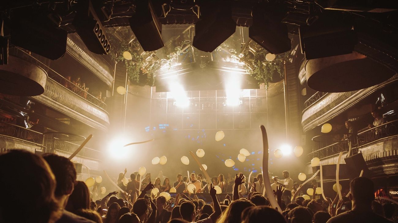 Imagen de una discoteca madrileña