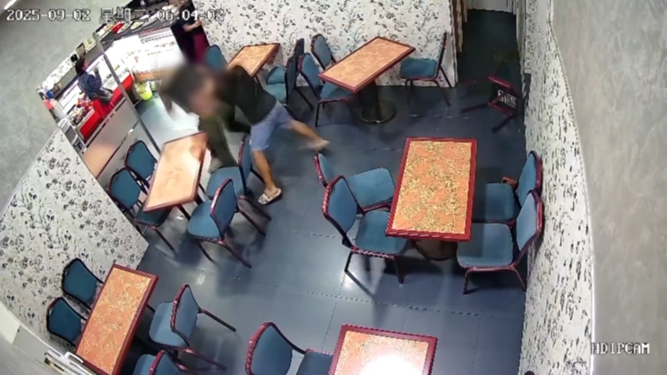 Las imágenes de las cámaras de seguridad que grabaron la reyerta de Vallecas