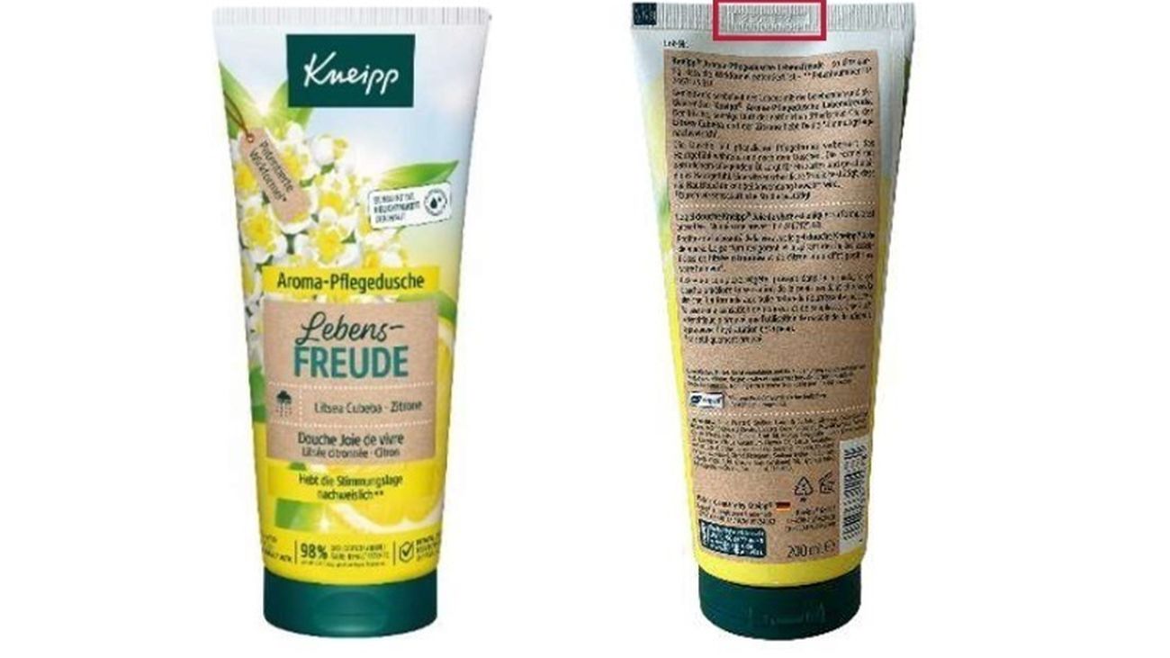 Gel de ducha Kneipp Litsea Cubeba Limón