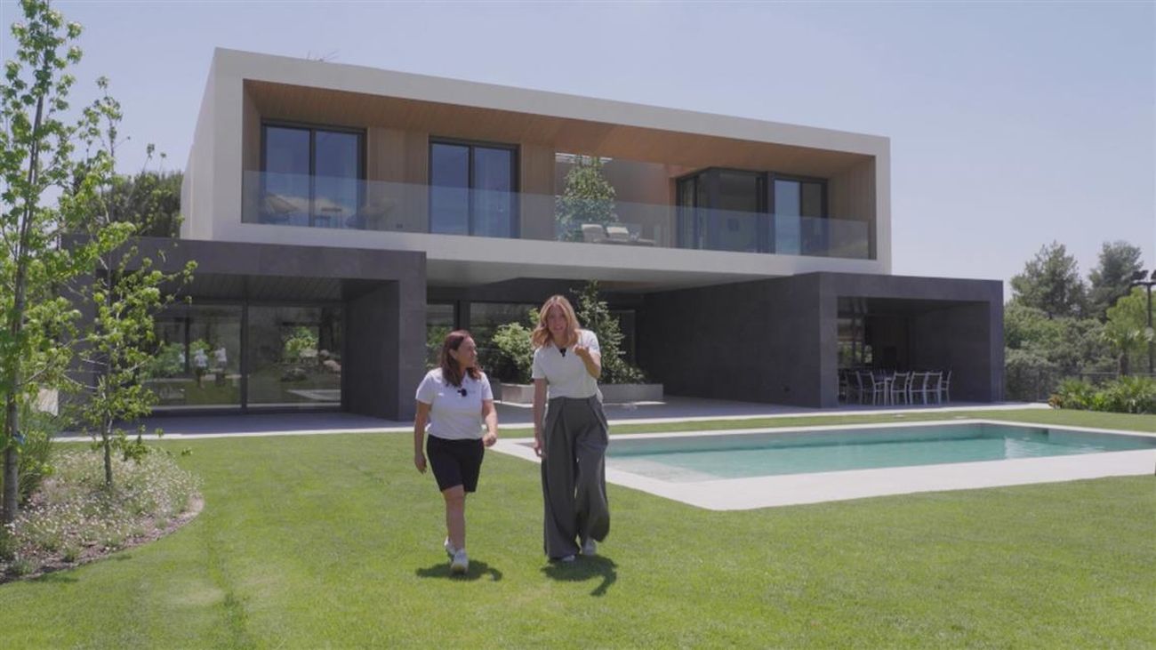 ‘Yo vivo en… una casa con piscina’