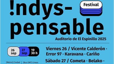 Villaverde celebra 20 años de música independiente con el festival Indyspensable