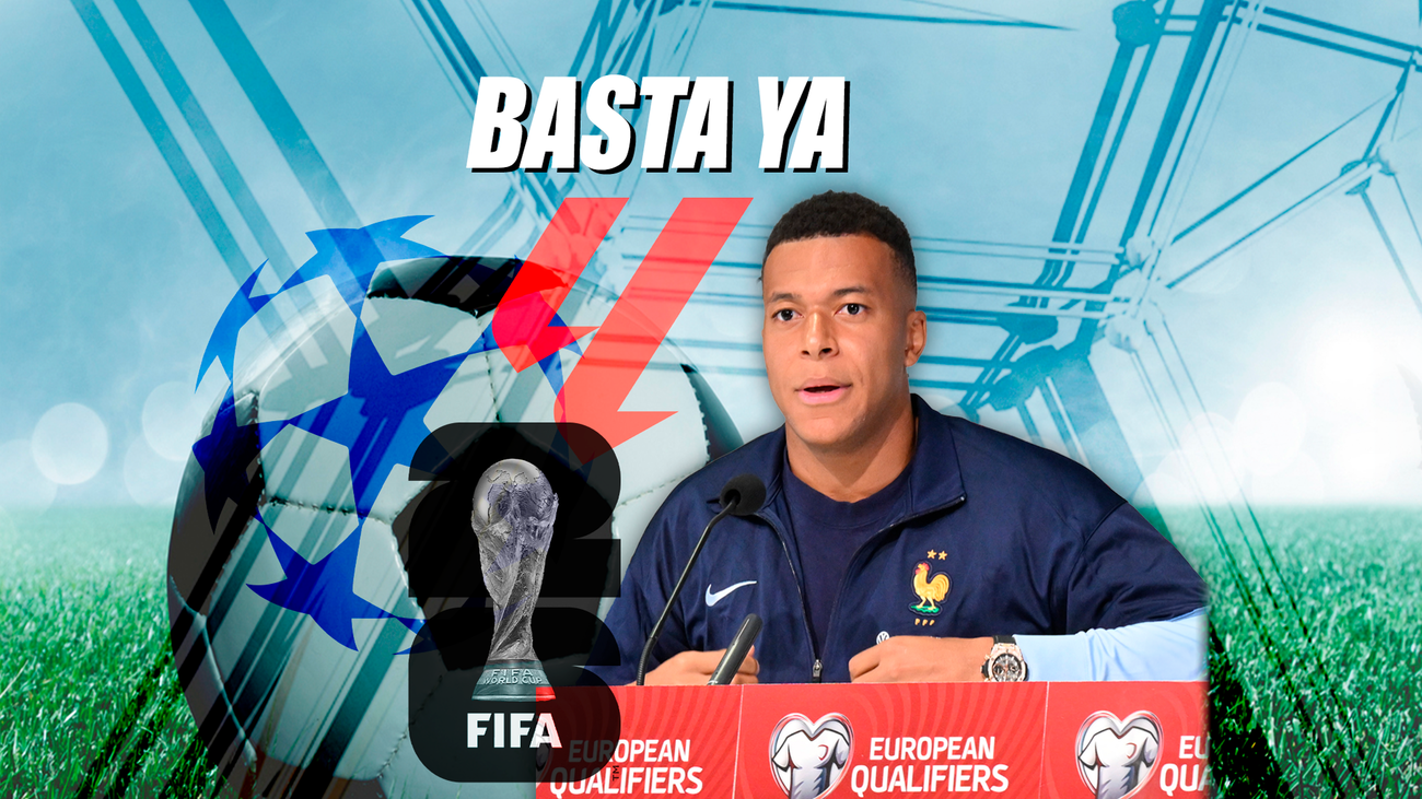 Mbappé atiza a un calendario infernal