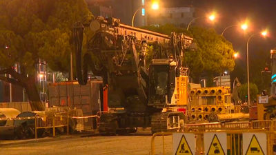 Los vecinos de San Cristobal piden la suspensión de los trabajos de la Castellana por las noches