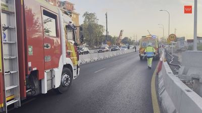 Detenido el conductor que arrolló a un motorista en A-5 tras dar positivo en alcohol y drogas