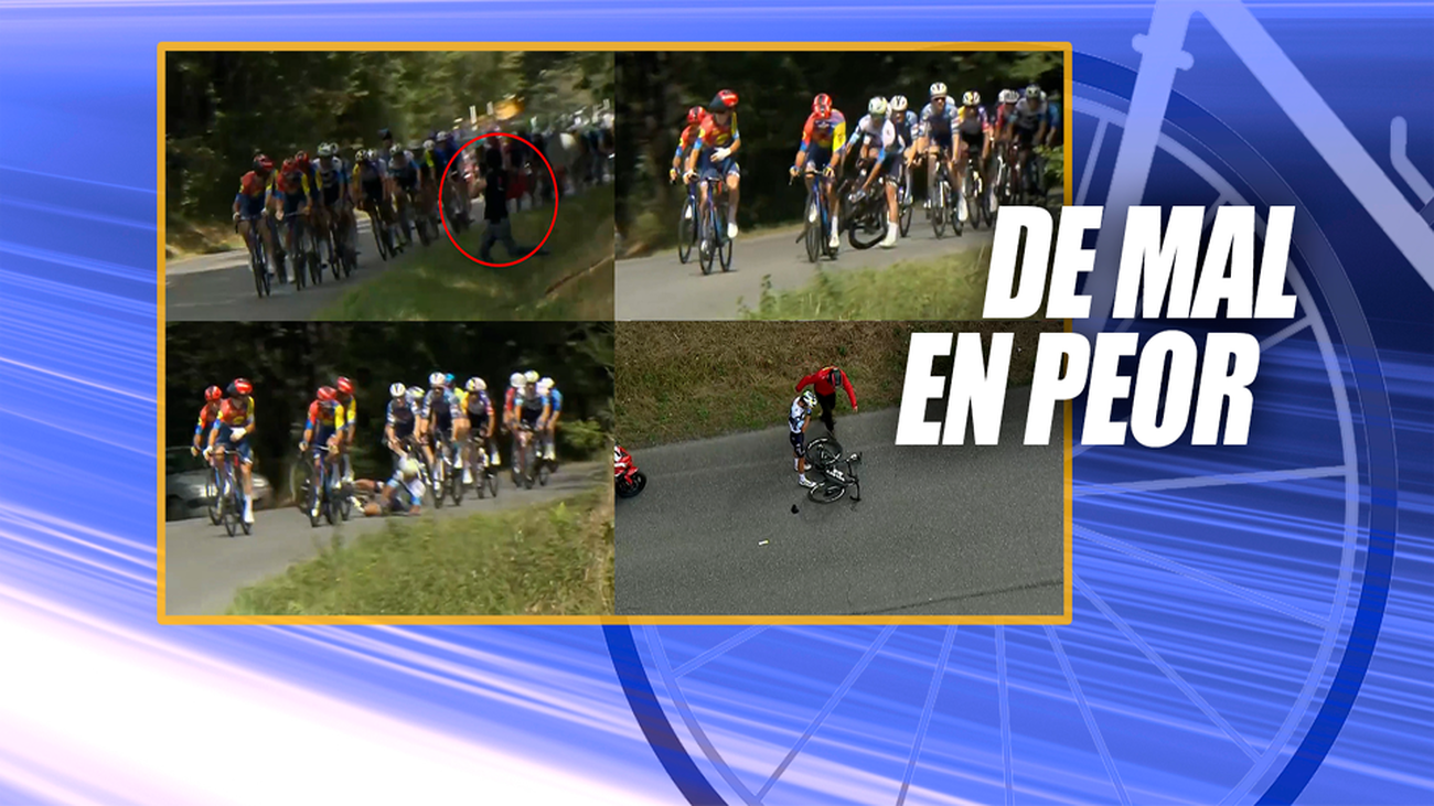 La Vuelta, de mal en peor