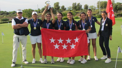 Madrid, flamante vencedora del Campeonato de España Sub'16 Femenino