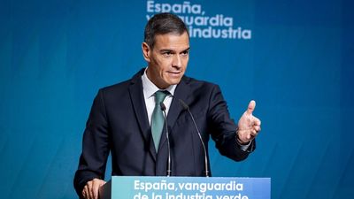 Pedro Sánchez insiste en un pacto de Estado contra el cambio climático en el acto 'España, vanguardia de la industria verde'