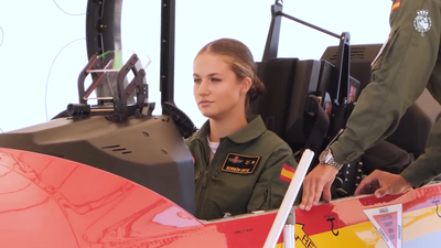 El día a día de la Princesa Leonor en la Academia General del Aire y del Espacio en San Javier