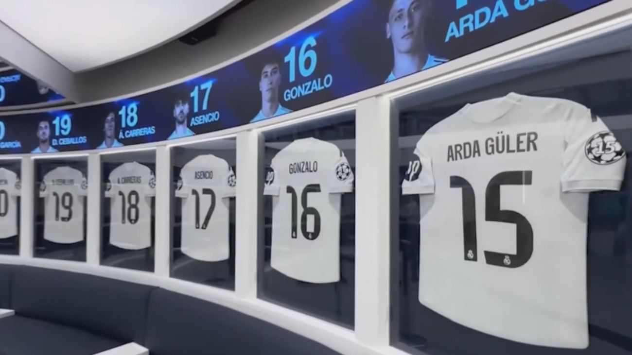 El vestuario Real Madrid ya se puede volver a visitar en el Tour del Bernabéu