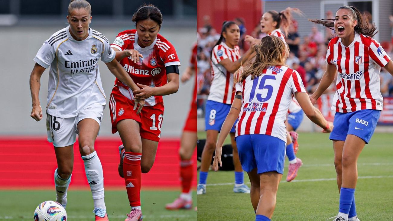 Real Madrid y Atlético de Madrid Femenino