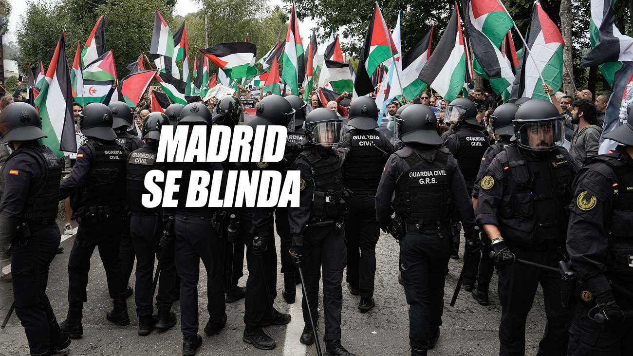 Madrid se blinda ante los que boicotean la Vuelta