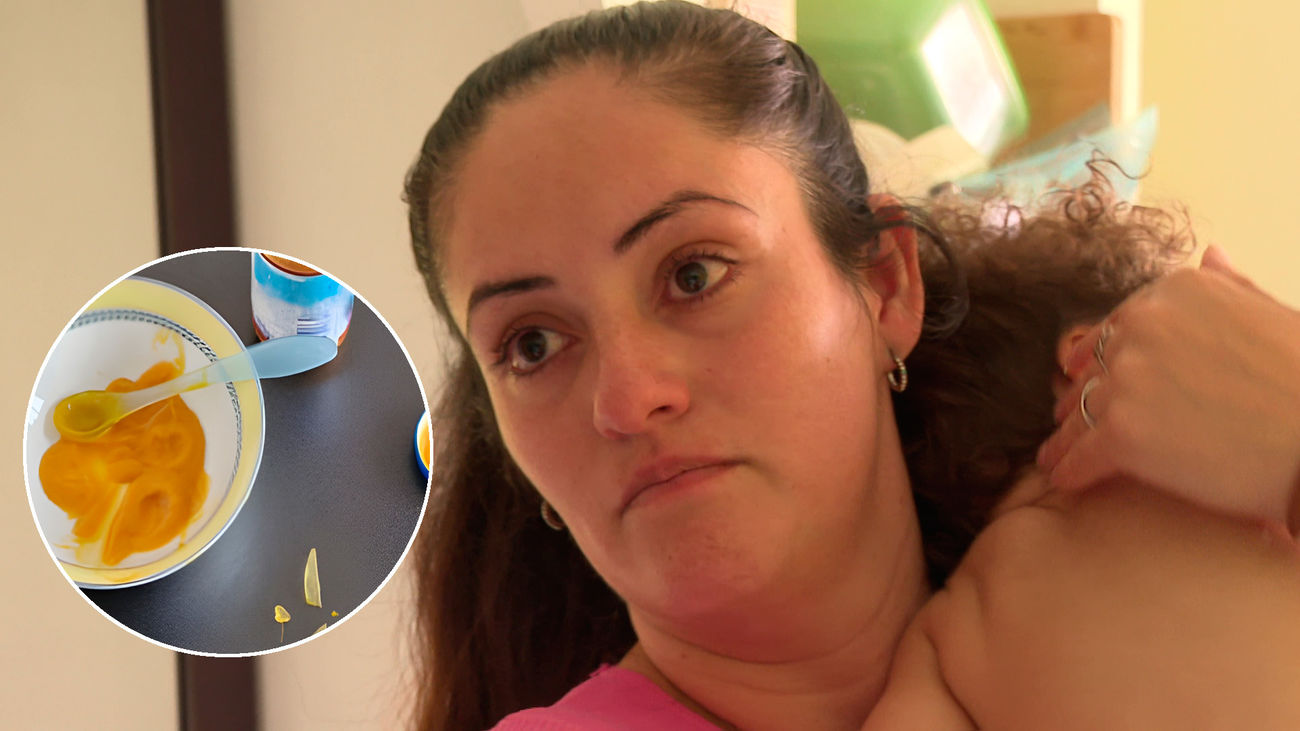 VIDEO: El aterrador momento en el que Claudia se encuentra el potito de su bebé lleno de cristales