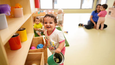 La capital cuenta este curso con 8.692 plazas de educación infantil  en la red municipal