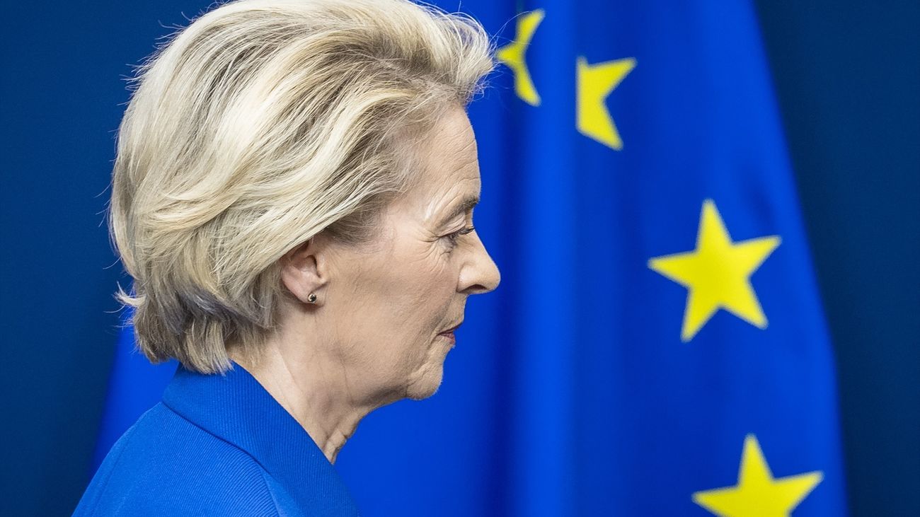La presidenta de la Comisión Europea, Ursula von der Leyen