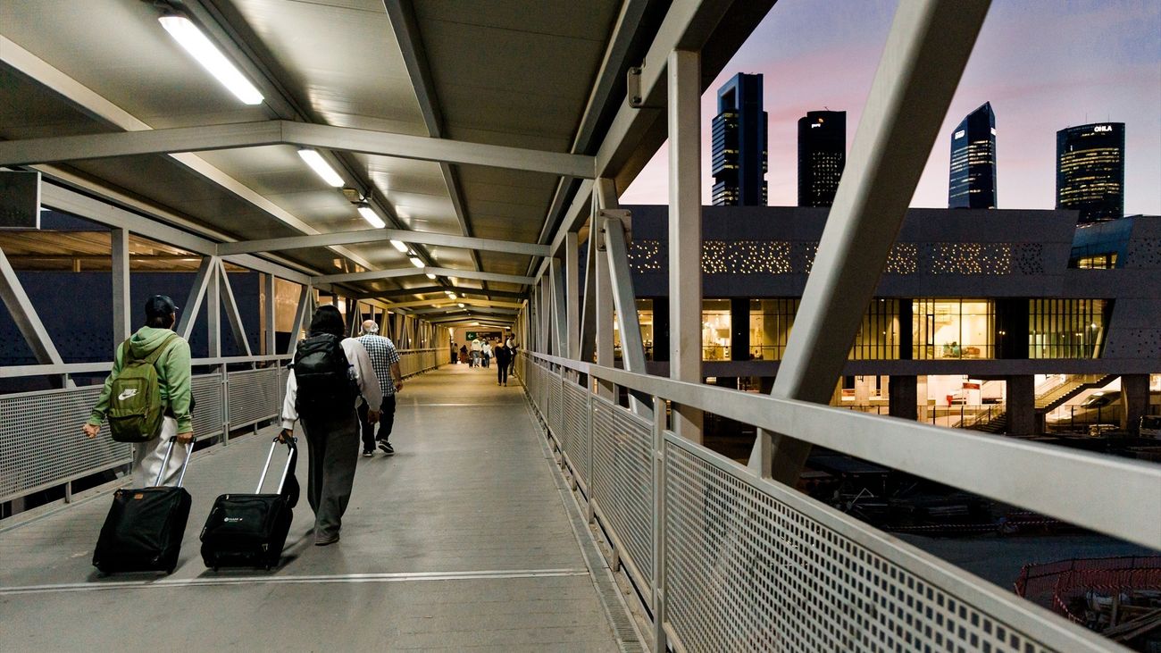 Fachada de la estación de Chamartín-Clara Campoamor