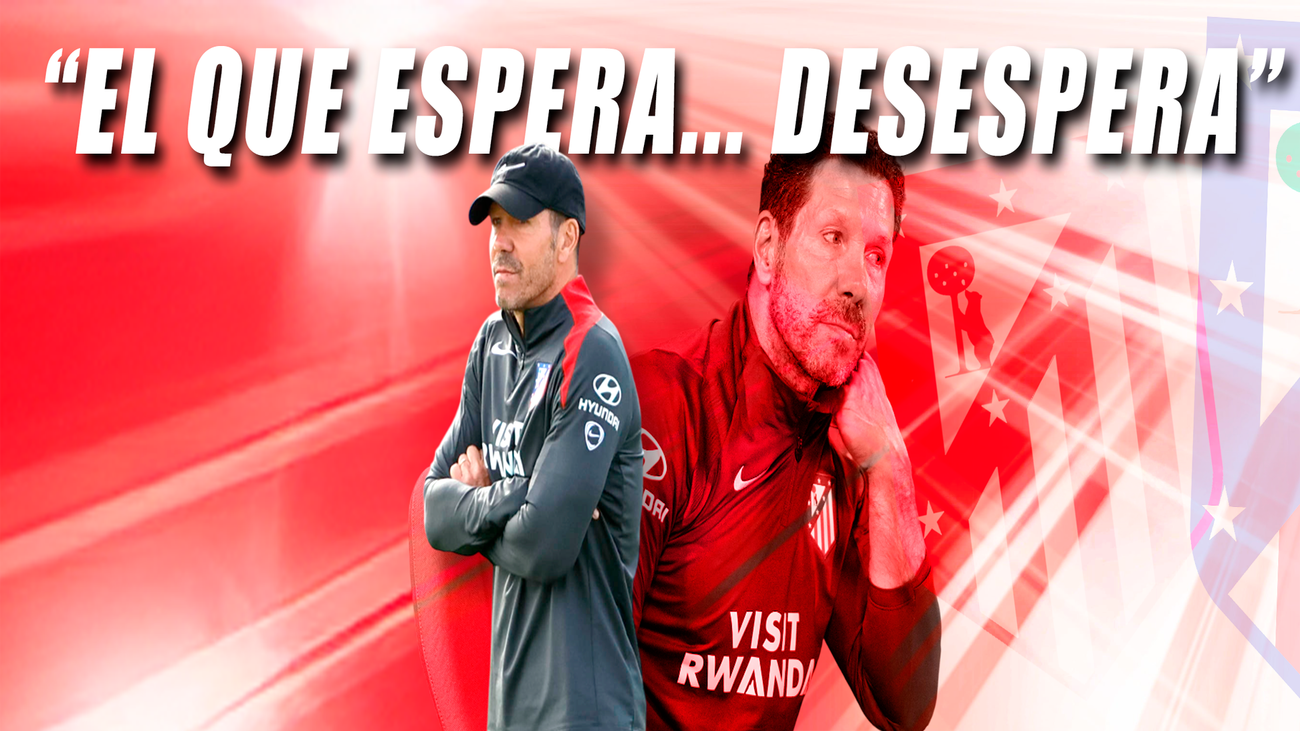 Simeone: "Soy la pieza más observada y asumo toda la responsabilidad que conlleva eso"