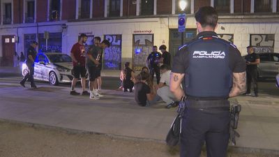 Dos jóvenes, heridos tras una pelea entre franceses a la salida de una discoteca del centro de Madrid