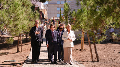 Reabren los Jardines de Sabatini tras reparar hundimientos y encharcamientos