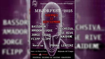 'Mejorfest', el festival de música techno y electrónica vuelve a Mejorada del Campo
